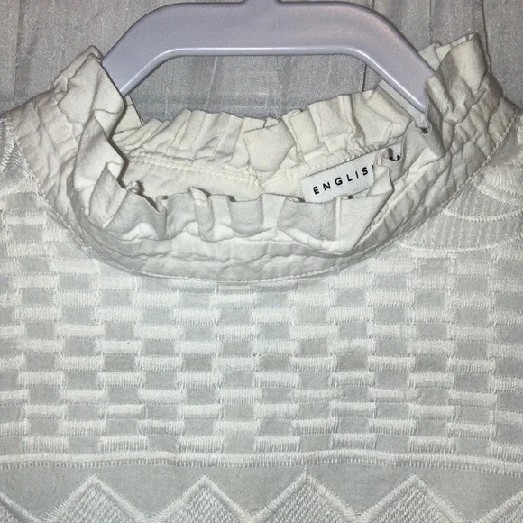 English Factory Ruffles & Lace Blouse - Picture 4 of 13